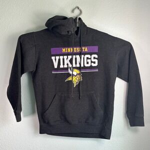 Minnesota Vikings NFL Team Apparel Hoodie Sweatshirt Adult Size M